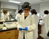 students in research lab